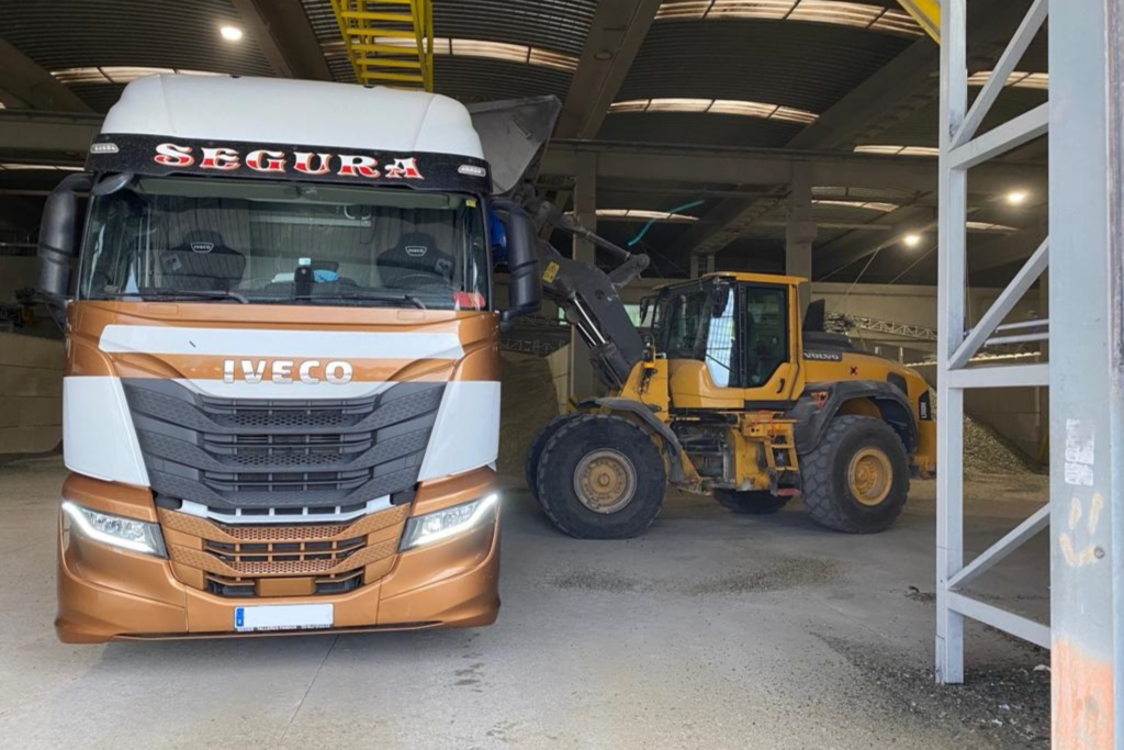 Transportes Segura Residuos del vidrio