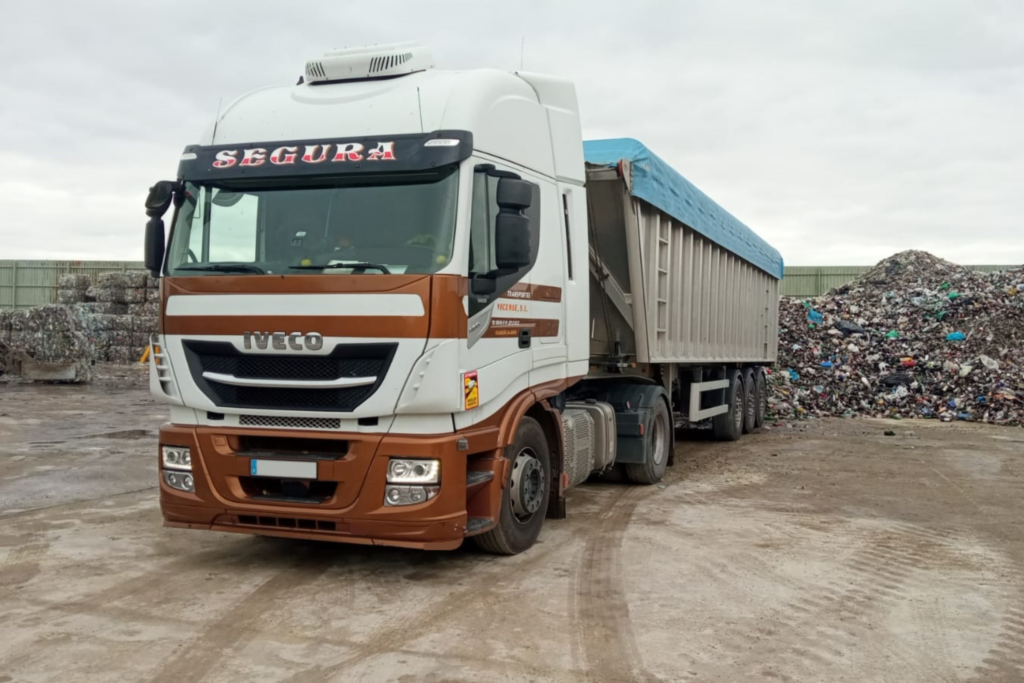 Transportes Segura Residuos del vidrio