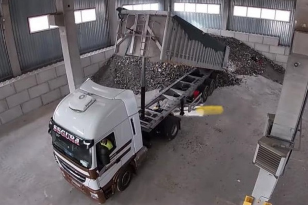 Transportes Segura Residuos del vidrio